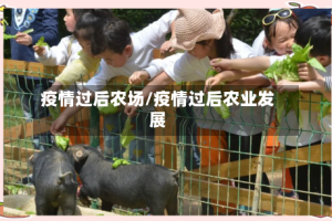 疫情过后农场/疫情过后农业发展