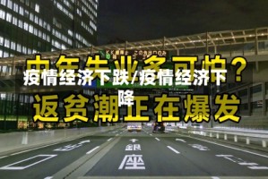 疫情经济下跌/疫情经济下降