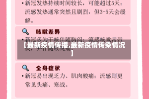【最新疫情传播,最新疫情传染情况】