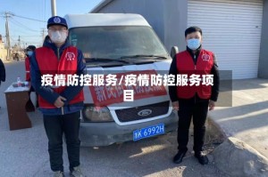 疫情防控服务/疫情防控服务项目