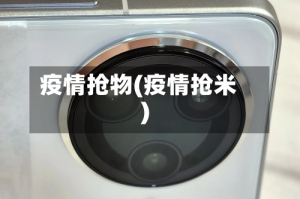 疫情抢物(疫情抢米)