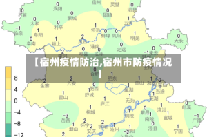 【宿州疫情防治,宿州市防疫情况】