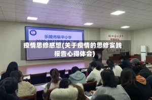 疫情思修感想(关于疫情的思修实践报告心得体会)
