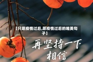 【只愿疫情过后,愿疫情过后的唯美句子】