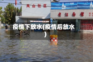 疫情下放水(疫情后放水)