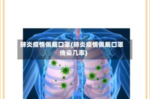 肺炎疫情佩戴口罩(肺炎疫情佩戴口罩传染几率)
