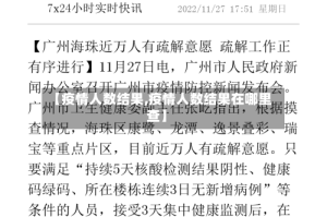 【疫情人数结果,疫情人数结果在哪里查】