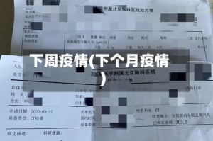 下周疫情(下个月疫情)