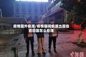 疫情国外偷渡/疫情期间偷渡出国自首回国怎么处理