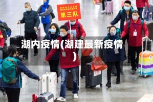 湖内疫情(湖建最新疫情)