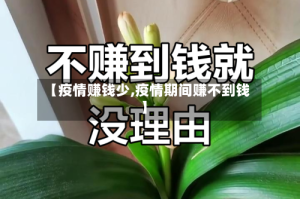 【疫情赚钱少,疫情期间赚不到钱】