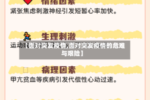【面对突发疫情,面对突发疫情的危难与艰险】