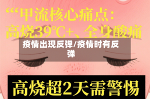 疫情出现反弹/疫情时有反弹