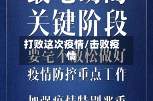 打败这次疫情/击败疫情