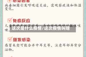 这次是什么疫情/这次疫情叫啥