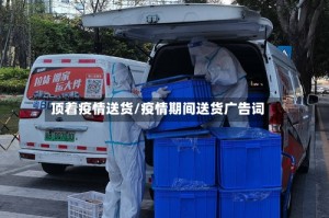 顶着疫情送货/疫情期间送货广告词