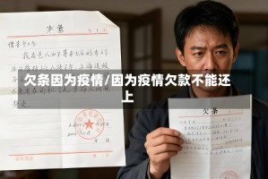 欠条因为疫情/因为疫情欠款不能还上