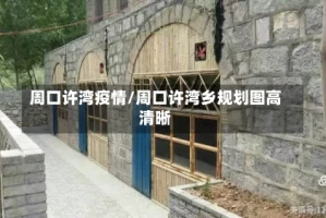 周口许湾疫情/周口许湾乡规划图高清晰