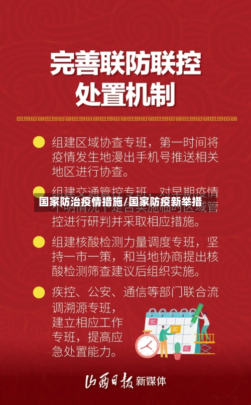 国家防治疫情措施/国家防疫新举措-第2张图片