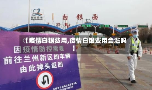 【疫情白银费用,疫情白银费用会涨吗】-第3张图片