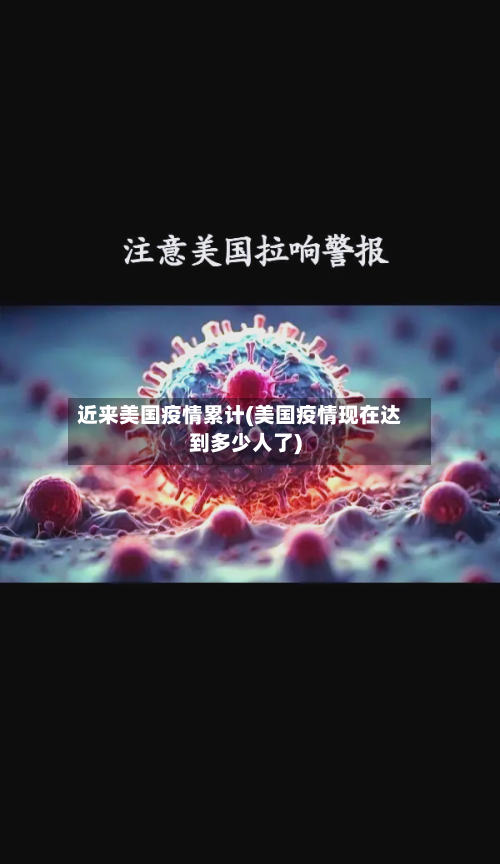 近来美国疫情累计(美国疫情现在达到多少人了)-第2张图片