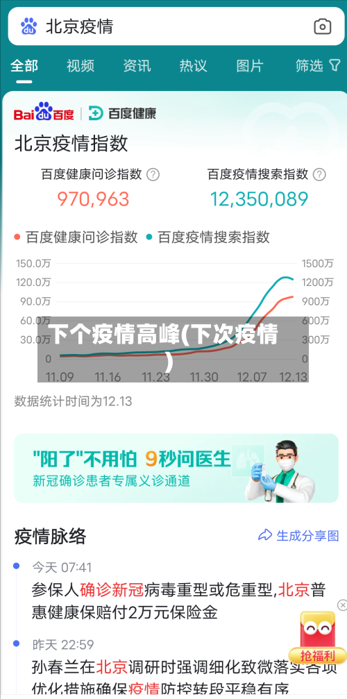 下个疫情高峰(下次疫情)-第1张图片