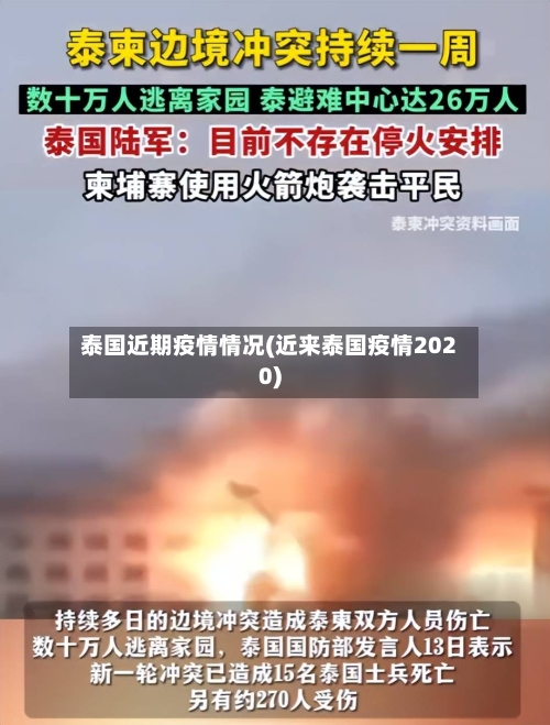 泰国近期疫情情况(近来泰国疫情2020)-第2张图片