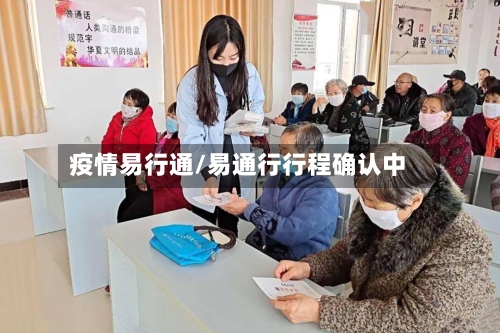 疫情易行通/易通行行程确认中-第2张图片