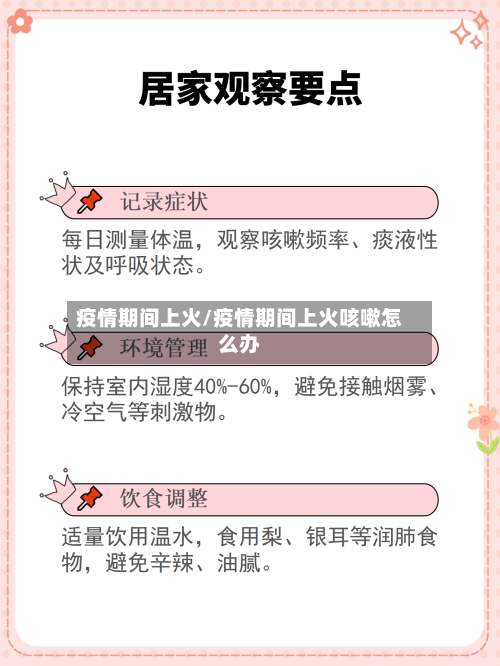 疫情期间上火/疫情期间上火咳嗽怎么办-第1张图片