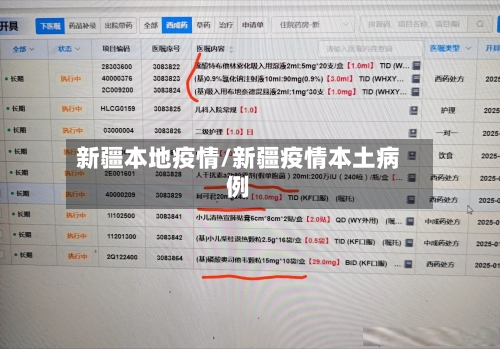 新疆本地疫情/新疆疫情本土病例-第1张图片