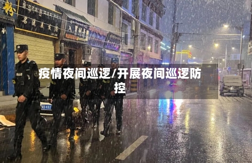疫情夜间巡逻/开展夜间巡逻防控-第1张图片