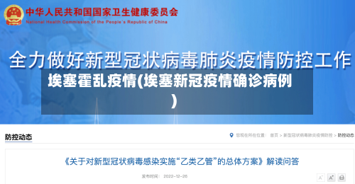 埃塞霍乱疫情(埃塞新冠疫情确诊病例)-第1张图片