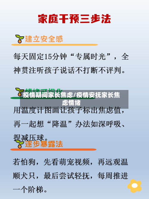 疫情期间家长焦虑/疫情安抚家长焦虑情绪-第2张图片