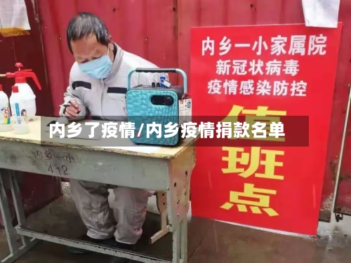 内乡了疫情/内乡疫情捐款名单-第3张图片