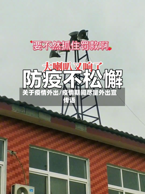 关于疫情外出/疫情期间尽量外出宣传语-第1张图片