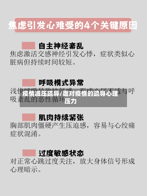 疫情减压疏导/面对疫情的疏导心理压力-第1张图片