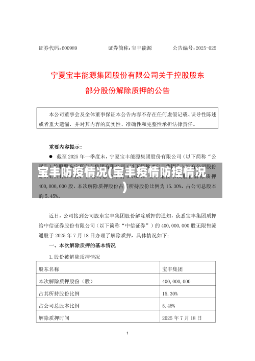 宝丰防疫情况(宝丰疫情防控情况)-第1张图片